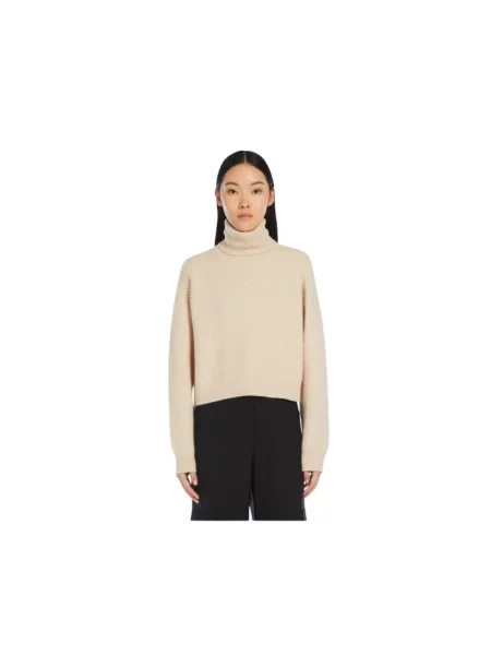 Sweter Max Mara biały