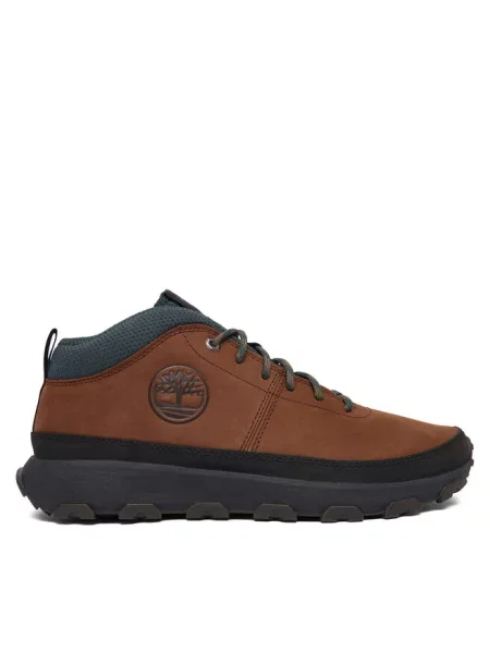Sneakersy Timberland brązowe