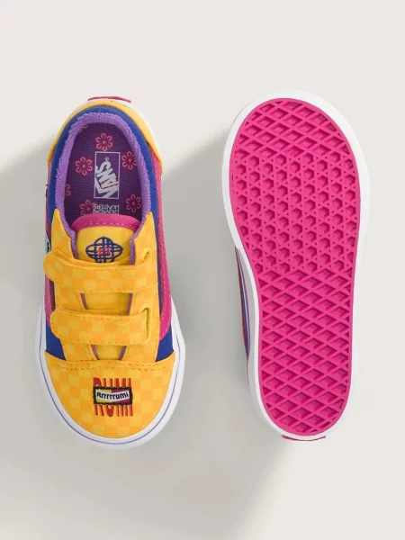 Vans ниски кецове за деца жълто