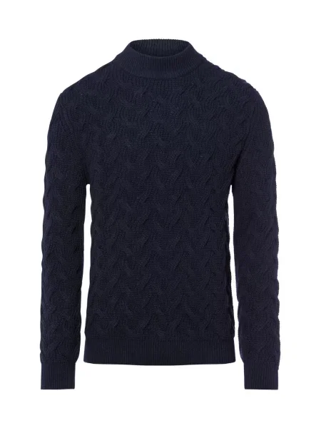 Olymp Signature Sweter blau niebieski