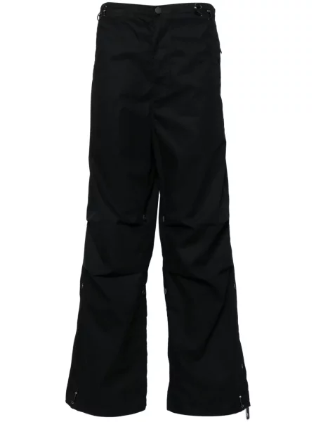 Pantaloni Maharishi cu broderie negru