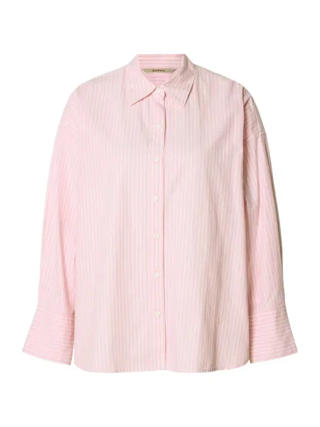 Barbour Blúz Rosie rózsaszín fehér