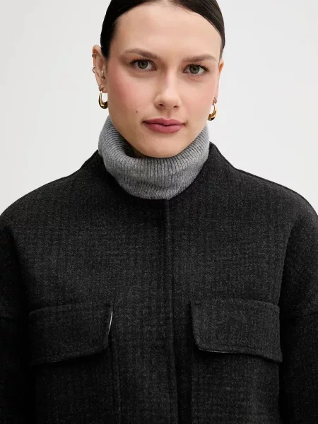 Куртка Sandro Ferrone демісезонна oversize зелений