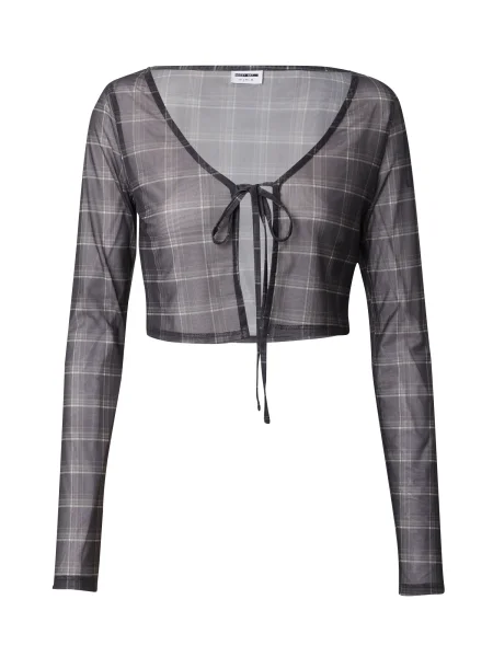 Noisy may Tričko NMLESLEY grafitová / pastelově zelená