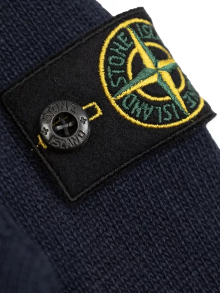 Sweter dziecięcy Stone Island niebieski