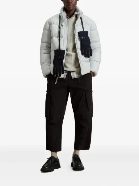 Geacă cu puf Woolrich albastru