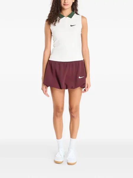 Pantaloni Nike cu bretele alergare fără mâneci alb