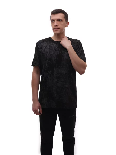 Футболка STREAM віскоза/поліестер чорний