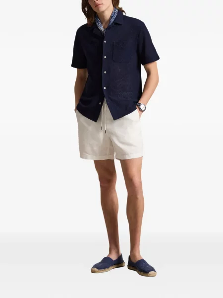 Șosete Polo Ralph Lauren cu broderie în carouri de flanelă verde