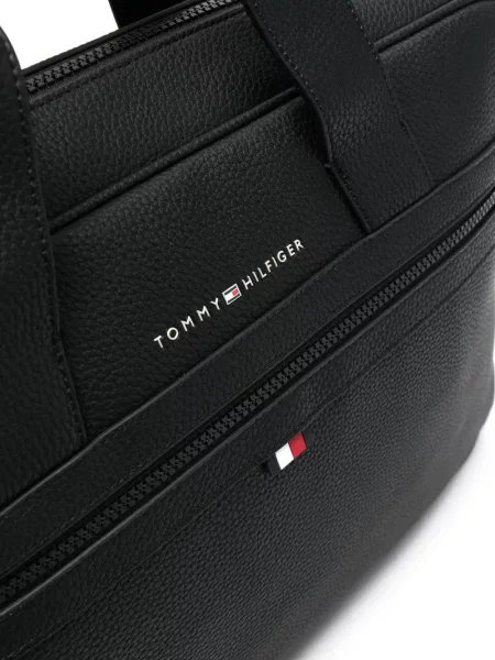Τσάντα laptop Tommy Hilfiger μαύρο