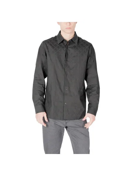 Košeľa Eax čierna