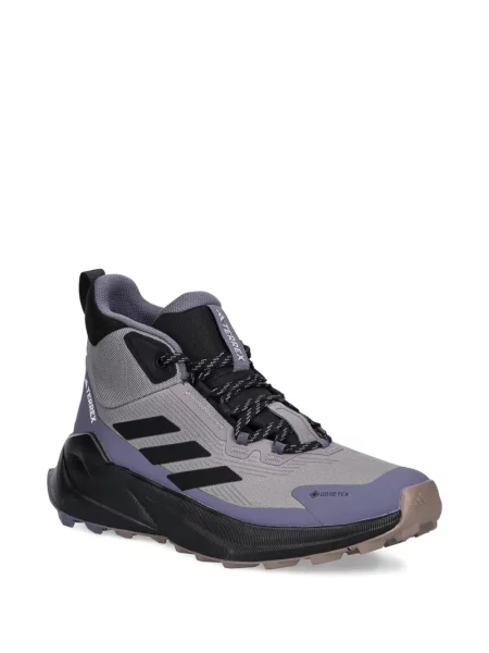 Geacă bomber Adidas cu dungi alb