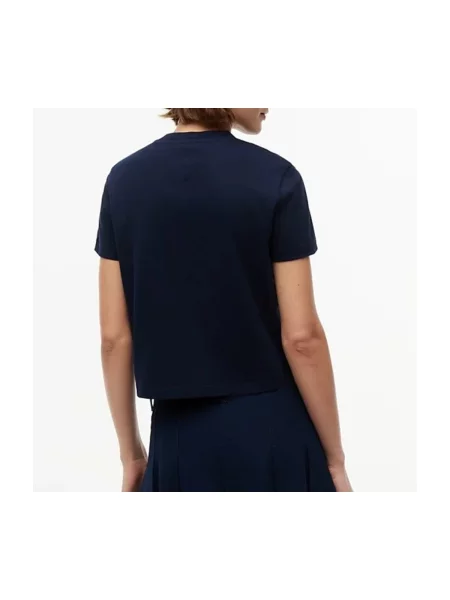 Tommy Jeans Majica tamno / crvena / bijela plava