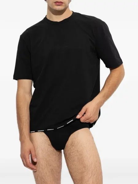 Tricou Dsquared2 cu autograf negru