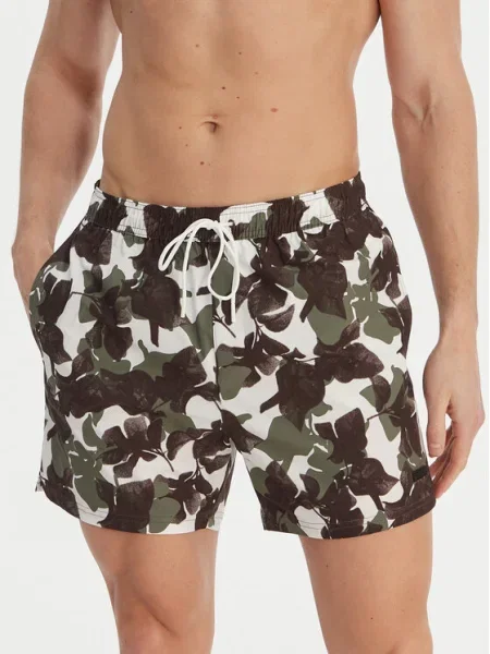 BOSS Pantaloni scurți pentru înot Pike verde