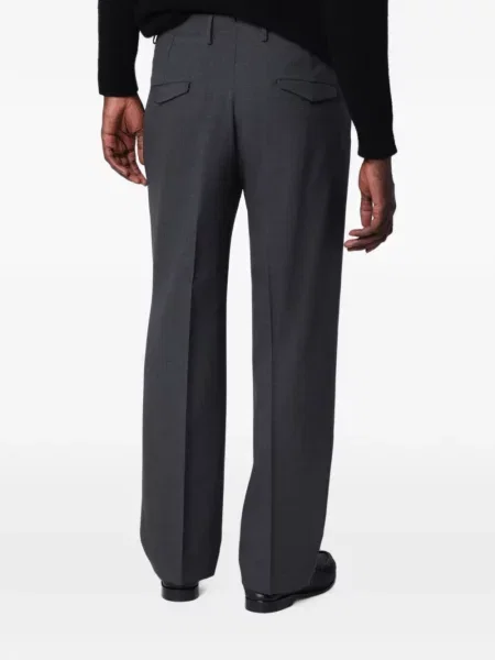Pantaloni Biagio Santaniello de lână gri