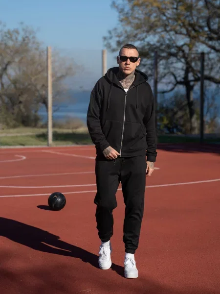 Спортивний костюм TeamV чорний