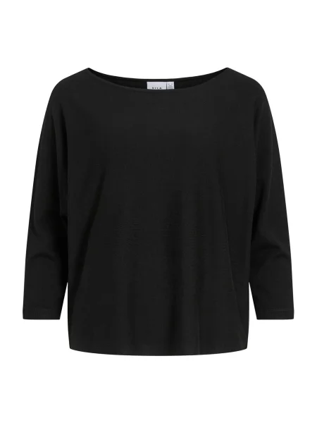 VILA Pulover VIMALU' negru
