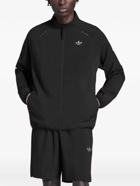 Tricou Adidas alergare cu șireturi din dantelă negru