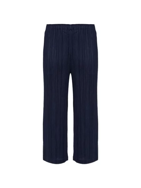 Nohavice Pleats Please Issey Miyake modrá
