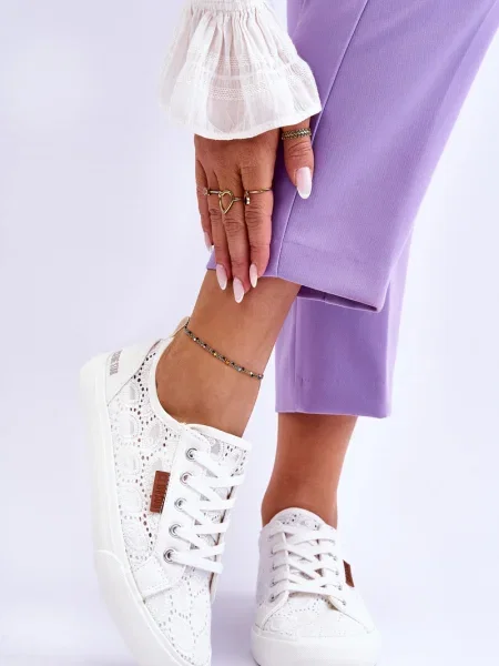 Маратонки Big Star Shoes бяло