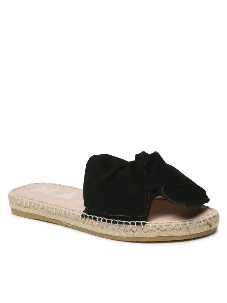 Espadrilles Manebi Sandals With Knot K JK Black fekete