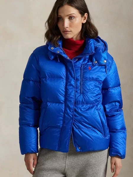 Polo Ralph Lauren geacă de puf albastru