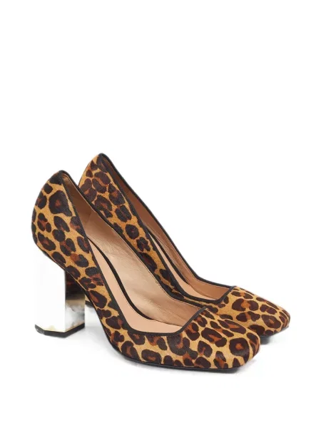 Pantofi cu toc Tory Burch cu imagine cu model leopard
