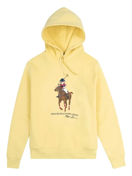 Majica Polo Ralph Lauren s tropskim uzorkom žuta