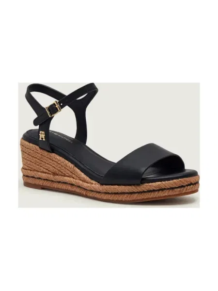 Sandale Tommy Hilfiger din piele negru