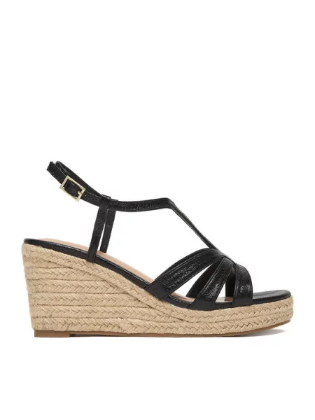 JENNY Espadrile negru