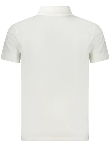 Polo Boss cu mâneci scurte alb