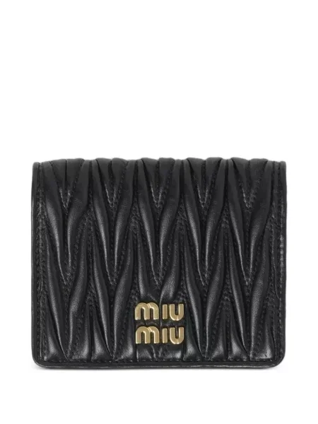 Portofel Miu Miu din piele negru