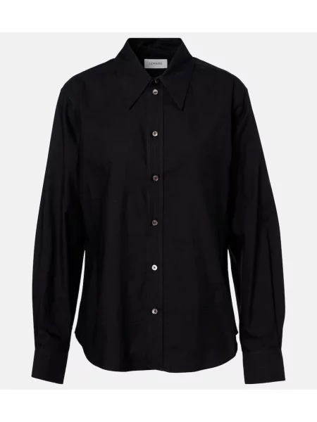 Cămașă Lemaire de mătase negru