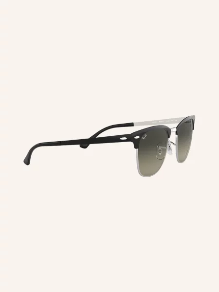 Ray-Ban Sluneční Brýle černá/ stříbrná/ tmavě šedý přechod černé
