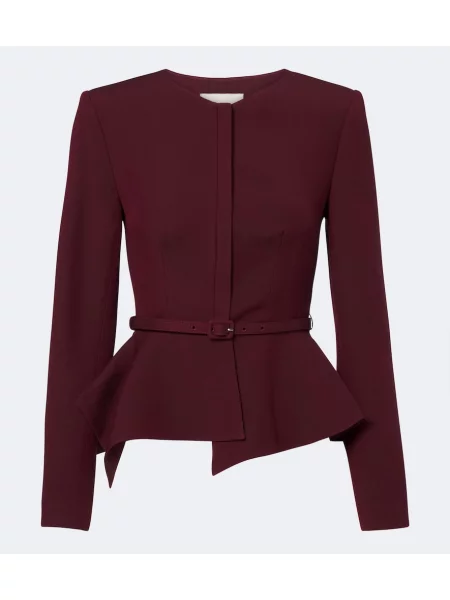 Cu centură geacă Roland Mouret de lână