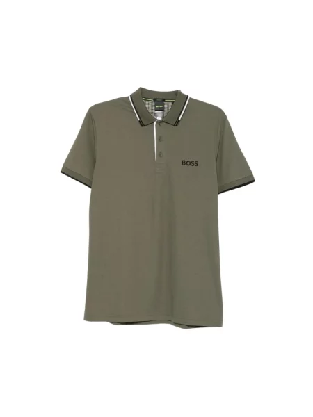 Koszulka polo Boss zielona