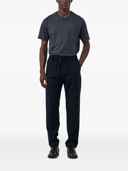 Pantaloni Hartford cu cordon albastru