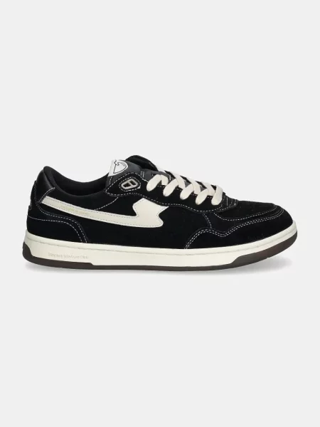 Замшеві кросівки Stepney Workers Club Pro Cup 01 S-Strike Suede чорний