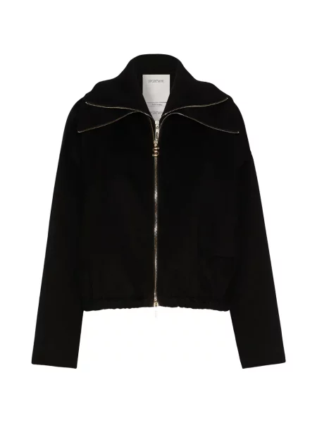 Geacă Sportmax de lână negru