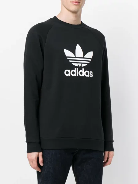 Hanorac Adidas cu imagine negru