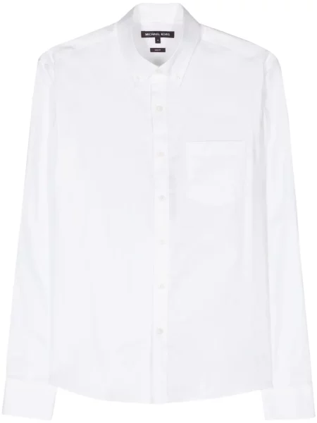 Košile Michael Kors s výšivkou bílá