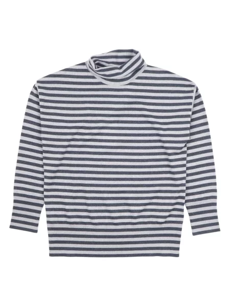 Sweter z golfem Biancalancia do golfa niebieski