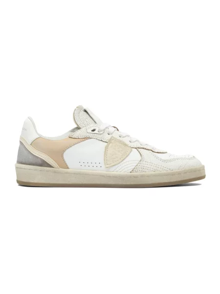 Sneakersy Philippe Model skórzane białe