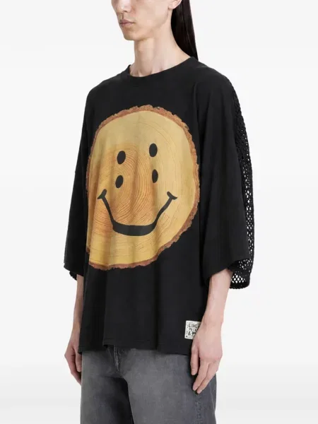Tricou Kapital plasă negru
