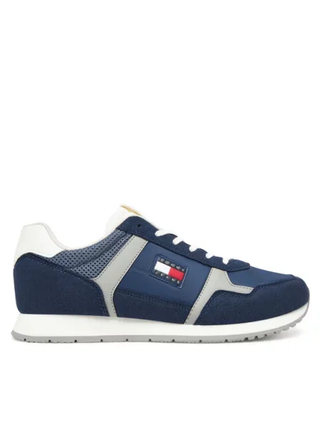 Superge Tommy Jeans Tjm Runner Casual Mornarsko modra siva