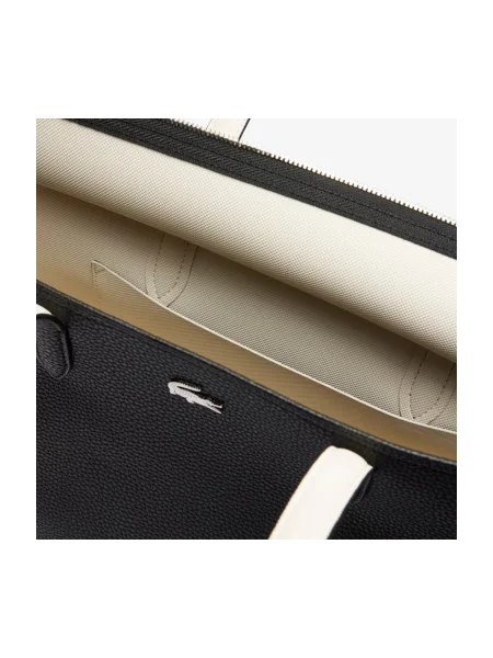 Shopper kabelka Lacoste čierna