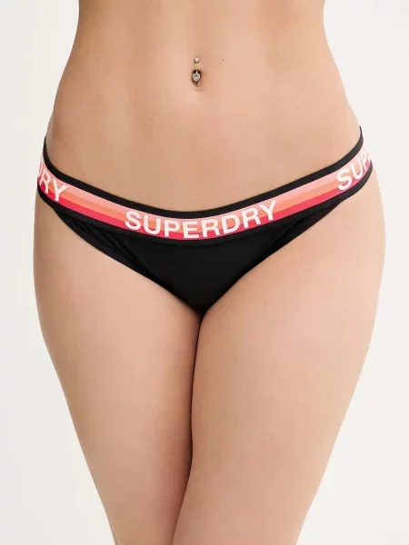Superdry figi kąpielowe czarny