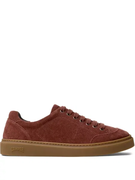 Sneakerși Camper cu șireturi din dantelă maro
