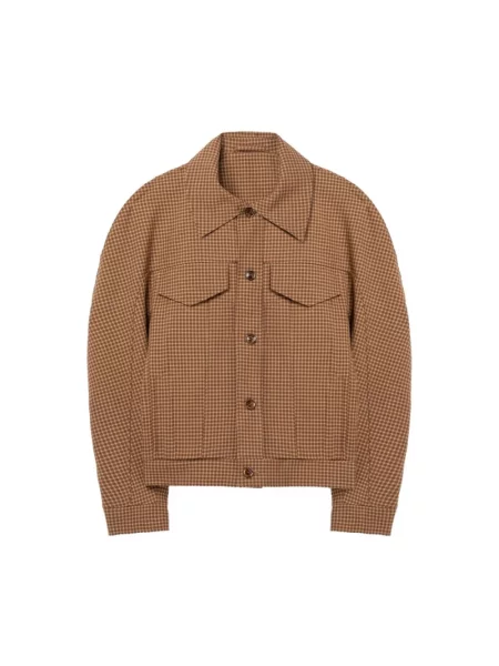 Kurtka Séfr wełniana brązowa